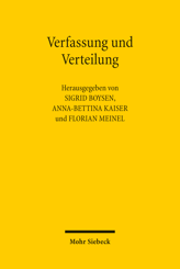 Cover von 'Verfassung und Verteilung'