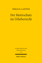 Cover von 'Der Motivschutz im Urheberrecht'