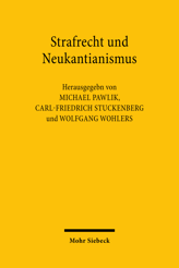 Cover of 'Strafrecht und Neukantianismus'