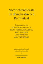 Cover of 'Nachrichtendienste im demokratischen Rechtsstaat'