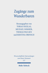 Cover von 'Zugänge zum Wunderbaren'