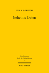 Cover of 'Geheime Daten'