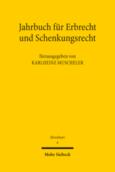 Cover von 'Jahrbuch für Erbrecht und Schenkungsrecht'