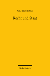 Cover von 'Recht und Staat'