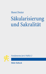 Cover von 'Säkularisierung und Sakralität'