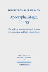 Cover of 'Apocrypha, Magic, Liturgy'