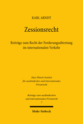 Cover von 'Zessionsrecht'