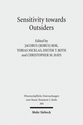 Cover of 'Sensitivity towards Outsiders'