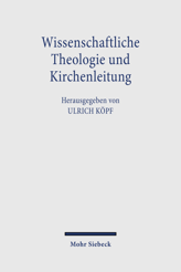 Cover of 'Wissenschaftliche Theologie und Kirchenleitung'