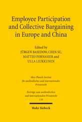 Cover von 'Employee Participation and Collective Bargaining in Europe and China'